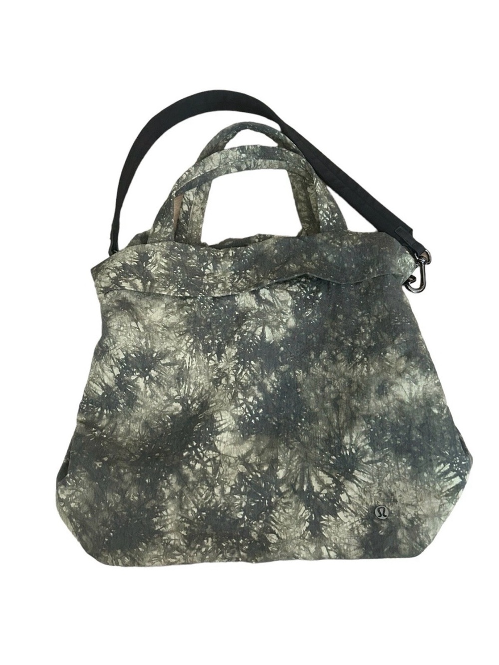 Lululemon ON MY LEVEL 2.0 19L Green Black Tie-Dye Gym Tote Bagel